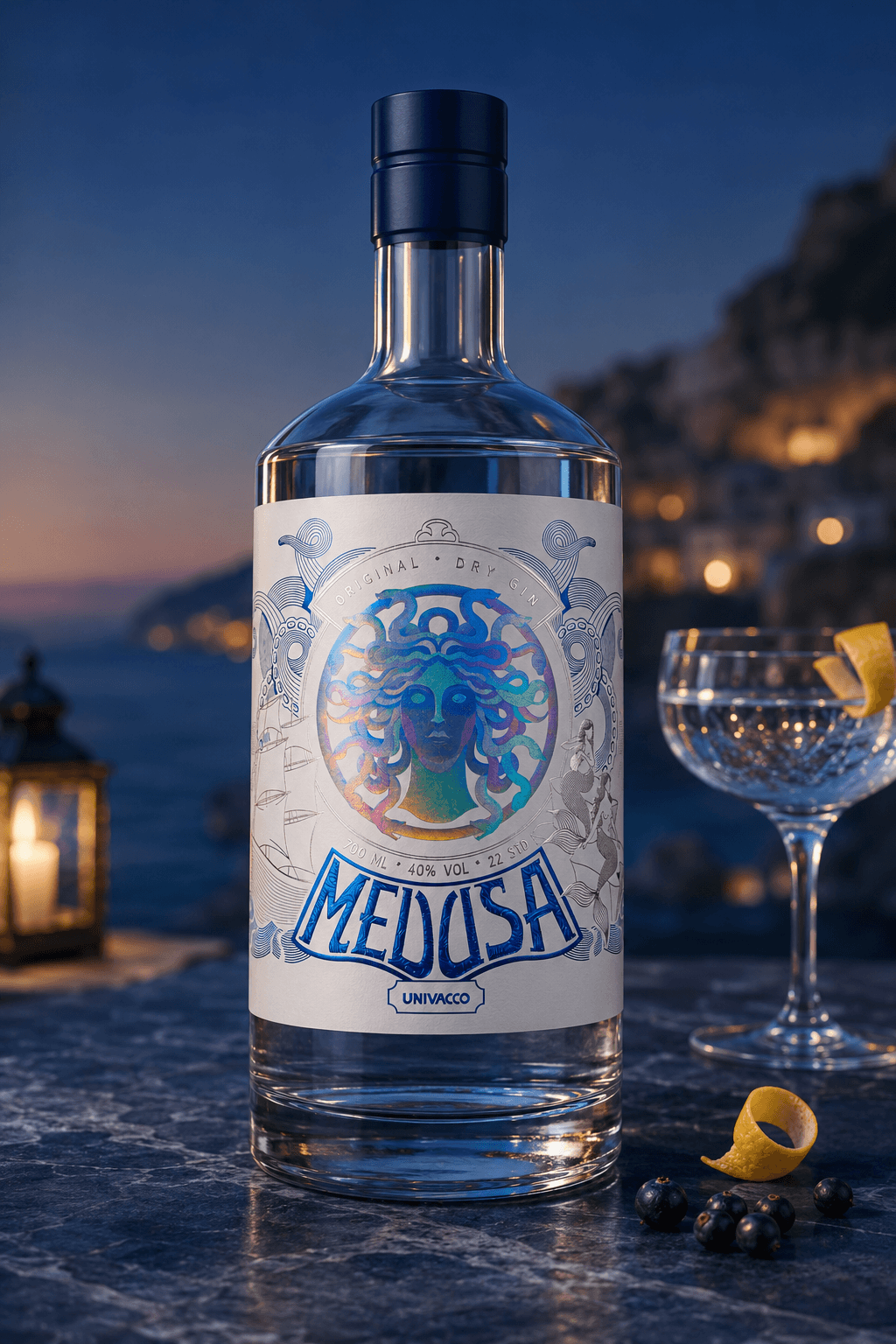 Medusa Holographic Hot Foil Detail